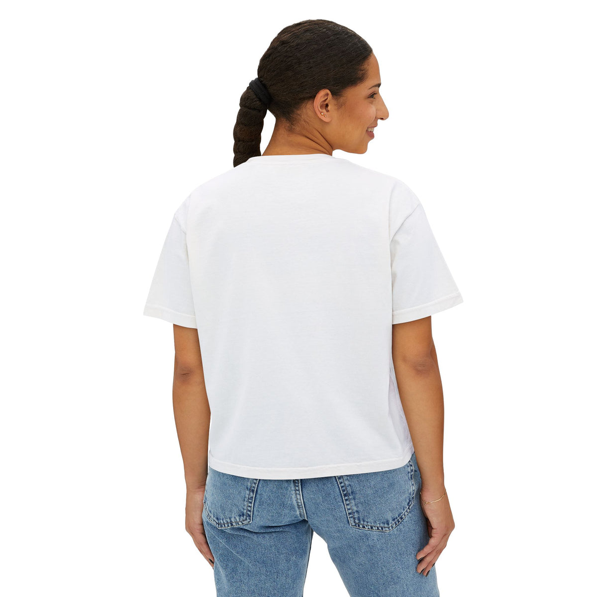WHITE PRTTY GIRL LUV RICH VIBES OVERSIZED SHIRTS 💕
